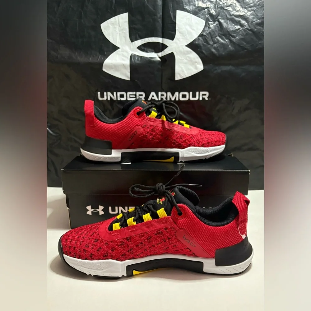 Under Armour Men's TriBase Reign 5 Training Shoes Red athletic sneakers  3026909